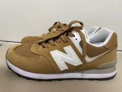 New Balance 574 スニーカー ブラウン
