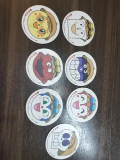 【非売品】アンパンマン　コースター　7枚セット