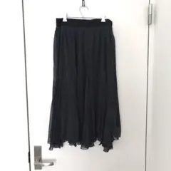 LANVIN COLLECTION ドット柄 プリーツスカート 38のサムネイル