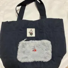 InRed付録 リトルミイキルティングトートとファーポーチセット 新品