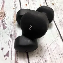 ラバーコーティング ダンベル ヘキサゴンタイプ 7kg×2個　セットのサムネイル