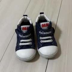 ミキハウス　インディゴブルー　セカンドシューズ　15cm