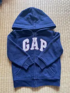 BABYGAP フード付き ネイビーパーカー 2years