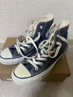 ALL STAR ネイビー ハイカットスニーカー