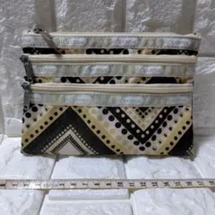 LeSportsac 幾何学模様・ドット柄 ポーチ
