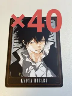 REBORN ボードゲーム 雲雀恭弥 ③ 40枚セット