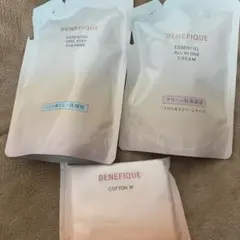 安値‼️ベネフィーク⭐︎メイク落とし洗顔料&オールインワンクリーム⭐︎