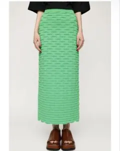 SLY CHECKER KNIT I LINE スカート