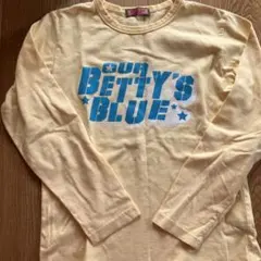 BETTY'S BLUE 長袖Tシャツ イエローのサムネイル