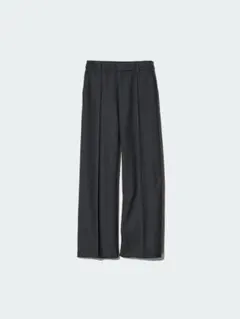 【UNIQLO】ブラッシュドジャージーワイドパンツ　S size
