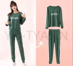 ジャージレディース上下セットスポーツウェアセットアップスウェットXL
