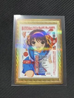 涼宮ハルヒの憂鬱』番宣告知ポスター 京アニ 池田晶子 石原立也 非売品