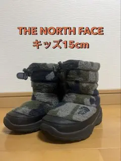 THE NORTH FACE キッズブーツ 15cm 迷彩