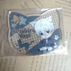 ブルーロック　ナンジャタウン　ねこ型アクリルコースター　凪誠士郎