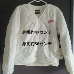 オフカラー キルティングジャケット Lサイズ