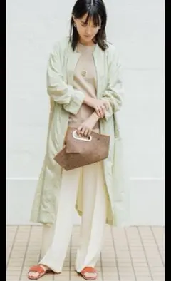 スタニングルアー　ライトグリーン ライトカーキ　ナイロングコート