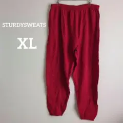 スウェットパンツ 赤