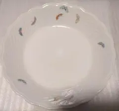 深川製磁　有田焼　蝶模様 アンティーク　深大皿×1