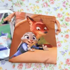 ズートピア 巾着 ニック・ワイルド ジュディ・ホップス - メルカリ