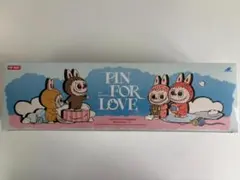 ラブブ LABUBU PIN FOR LOVE イニシャルアルファベット N〜Z