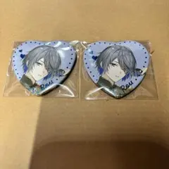 【Melty Valentine】ランダムハート型缶バッジ　小柳ロウ