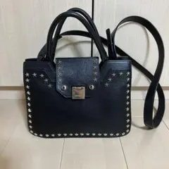 ジミーチュウ ショルダーバッグ スタースタッズ ブラックのサムネイル
