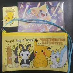 ポケットモンスター　クリアポーチワイド　ポストカード