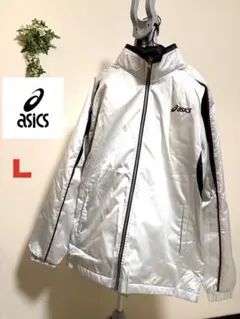 【asics】【Lサイズ】【美品】アシックス　アウター ウインドブレーカー
