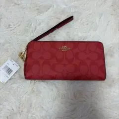 ラブ様専用 COACH コーチ 【新品未使用】 シグネチャー ジップ