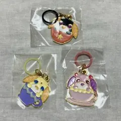 お茶犬 メタルチャーム ハナ チャイ ロン 3個セット