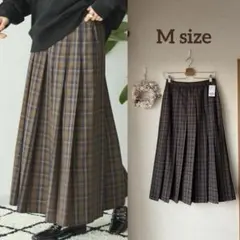 AMERICAN HOLIC★T/Rタータンチェックプリーツスカート★M★新品