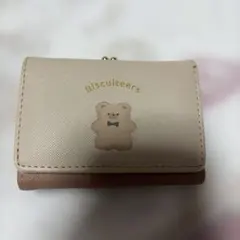 Bisculteers くま 三つ折り財布 子供財布