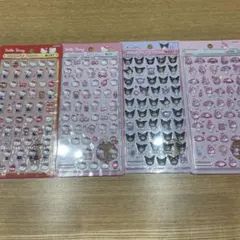 《正規品》ボンボンドロップシール　ミニ　サンリオ　4枚セット