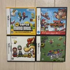 マリオシリーズソフト4本セット　動作確認済み