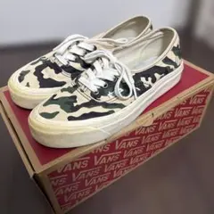 VANS 迷彩柄 オーセンティック