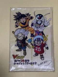 Vジャンプ　25周年記念　鳥山明描き下ろし　アクリルスタンド　TGS2018