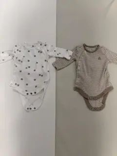 【新品】ベビー肌着2枚セット　GAPベア　0〜3month