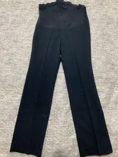 美品　Angeliebe マタニティパンツ S/XS 7号　ネイビー色