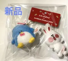 新品サンリオ　SWIMMER マスコットホルダーセット　タキシードサム　スイマー
