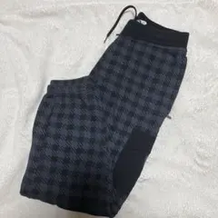 adidas ハウンドトゥース スエットパンツL