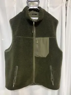 ZARA ボアフリースベスト