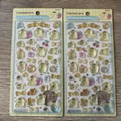 【正規品】ボンボンドロップシール ポムポムプリン 第二弾 サンリオ　2枚