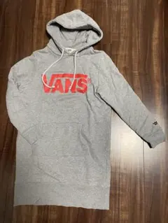 VANS グレー フード付きパーカー