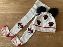 babyGap ミニーちゃんタイツ・ニット帽