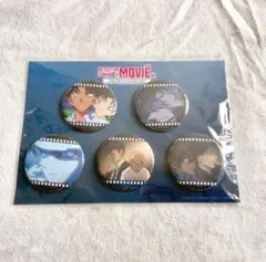 名探偵コナン　缶バッジ　Movie展　赤井　安室　松田　怪盗キッド