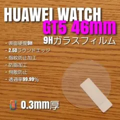まっさん様専用 HUAWEI WATCH GT5 46mm【9Hガラスフィルム】