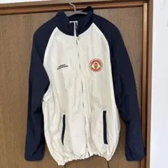 CPCM ナイロンジャケット L ホワイト/ネイビー