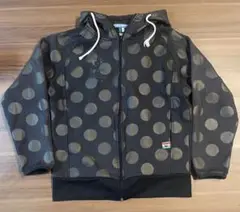 Spazio ドット柄 フード付きジャケット