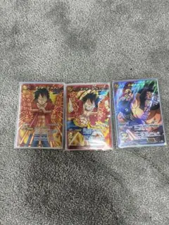 ミラバト　ワンピースPレア　モンキー・D・ルフィ（2種）黒腕のゼット