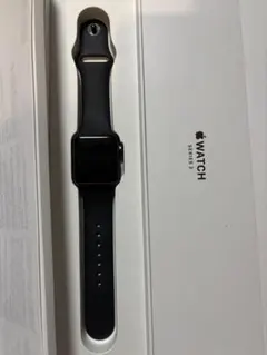 [ジャンク]Apple Watch Series 3 ブラック 本体 充電器付き